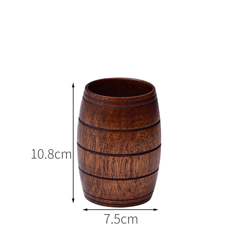 Wooden Tea Cup Goblets