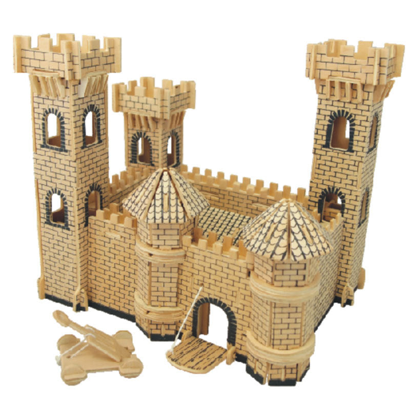 Wooden 3d puzzle