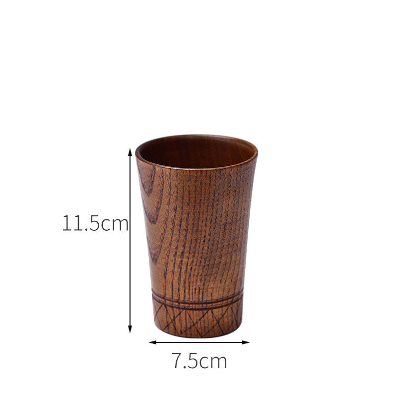 Wooden Tea Cup Goblets