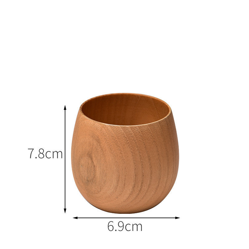 Wooden Tea Cup Goblets