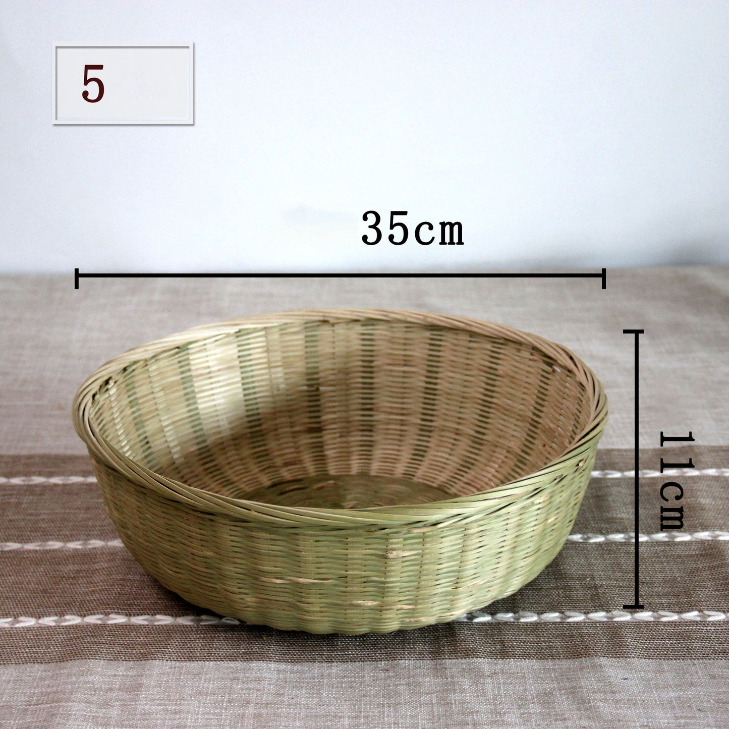 Hand Woven Bamboo Sieve | Steamer | Storage Basket