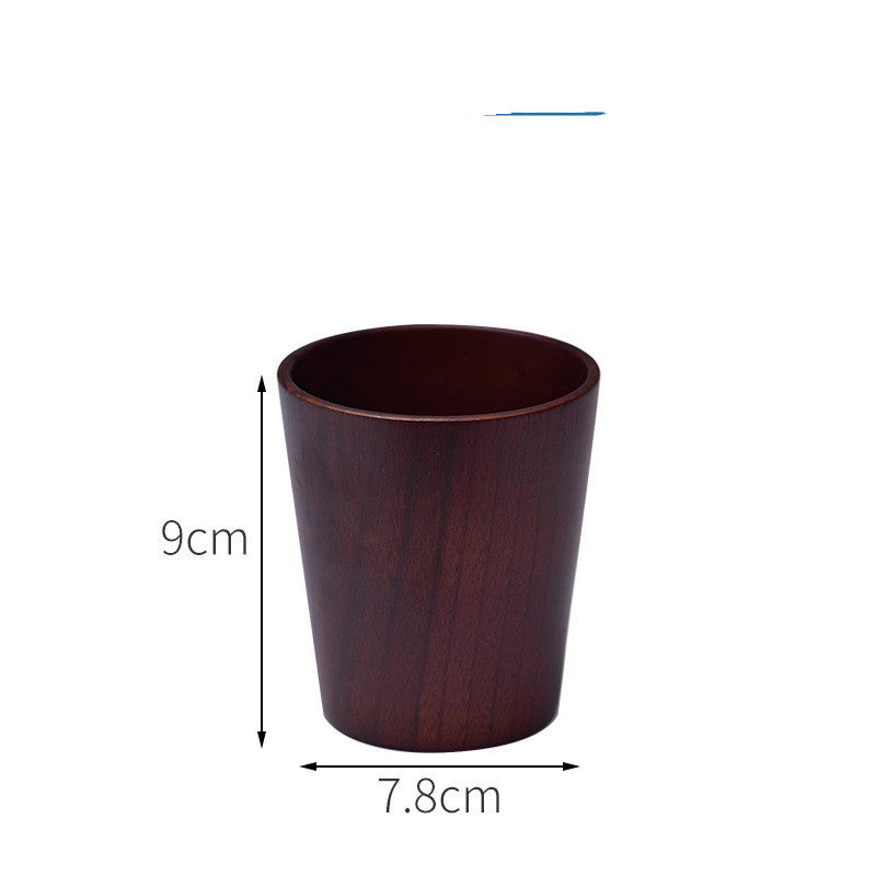 Wooden Tea Cup Goblets