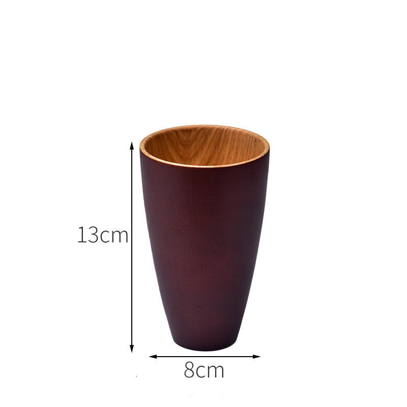 Wooden Tea Cup Goblets