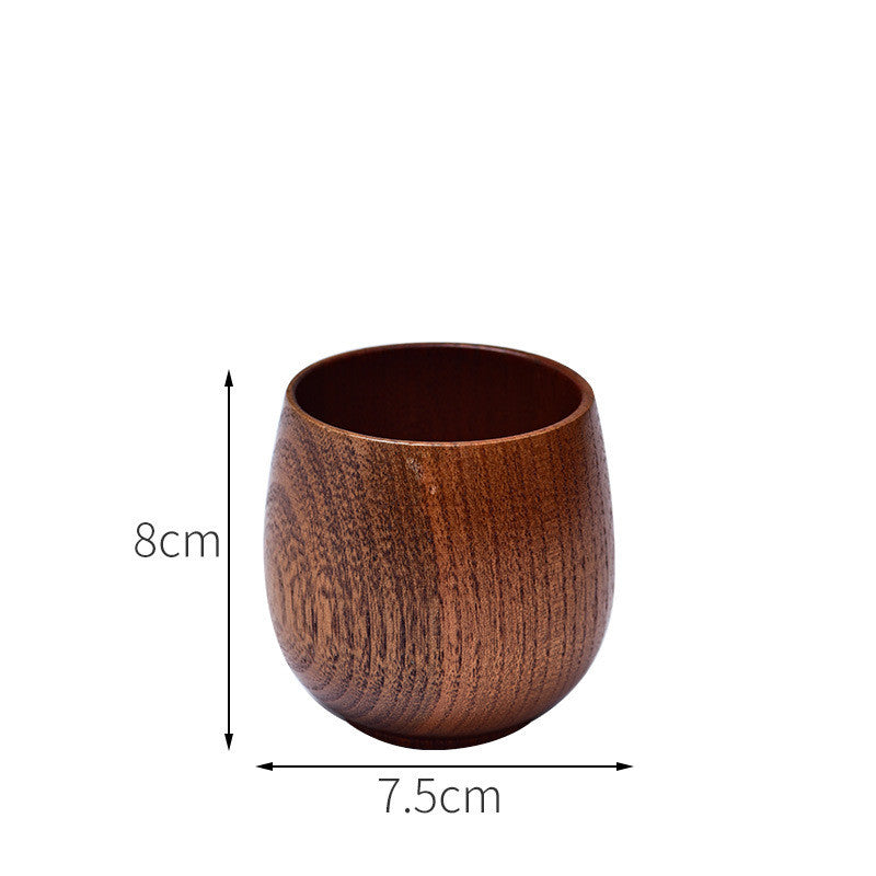 Wooden Tea Cup Goblets